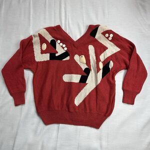 Vintage Spree International 90s Abstract Sweater New